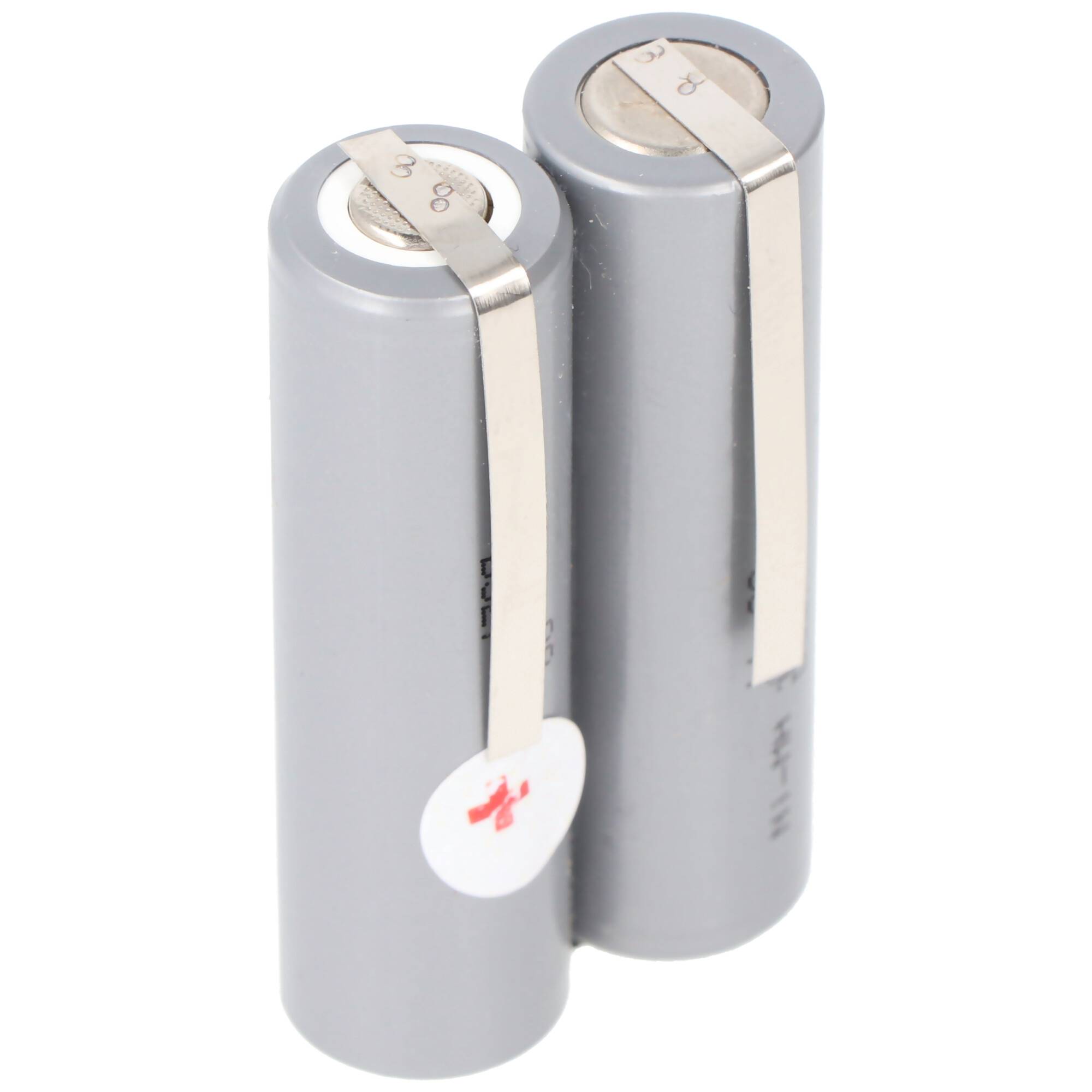 Akku passend für Haarschneider 2,4 Volt NiMH Mignon AA typ. 2000mAh, 49x15x28mm