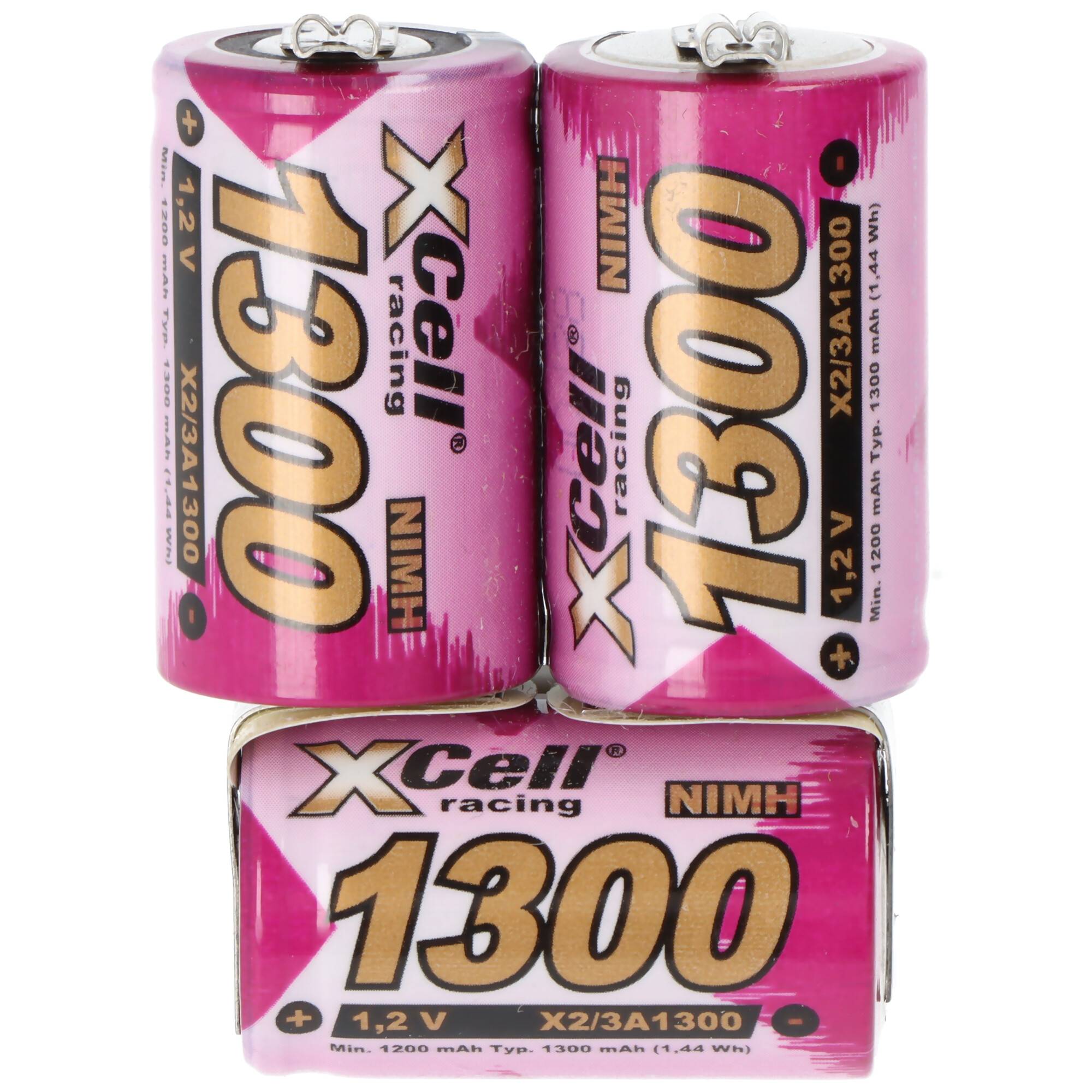 Akku kompatibel zu Wella Expert HS50 NiMH 3,6V mit 1300mAh, 46,5 x 34 x 18mm