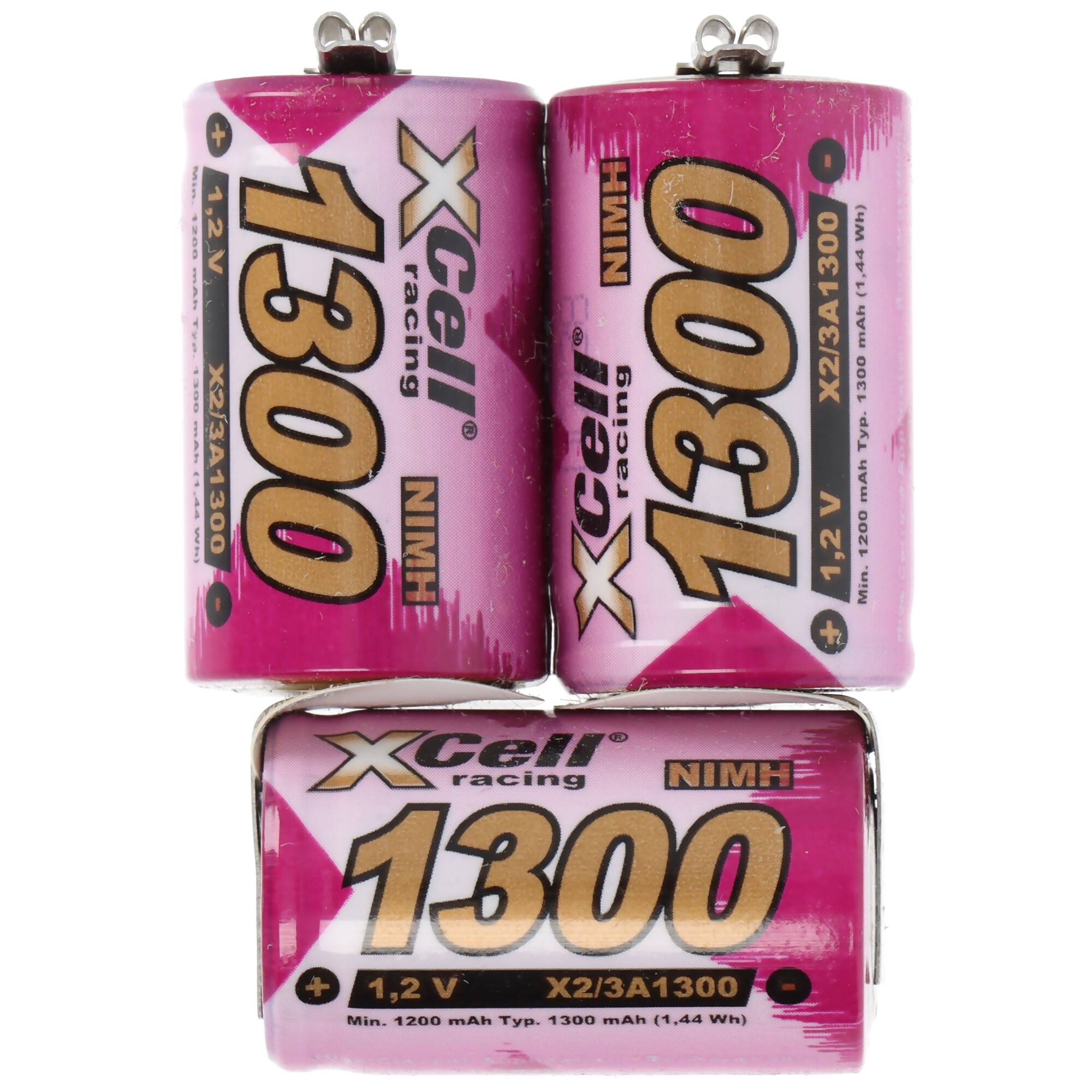 Akku kompatibel zu Wella Expert HS50 NiMH 3,6V mit 1300mAh, 46,5 x 34 x 18mm
