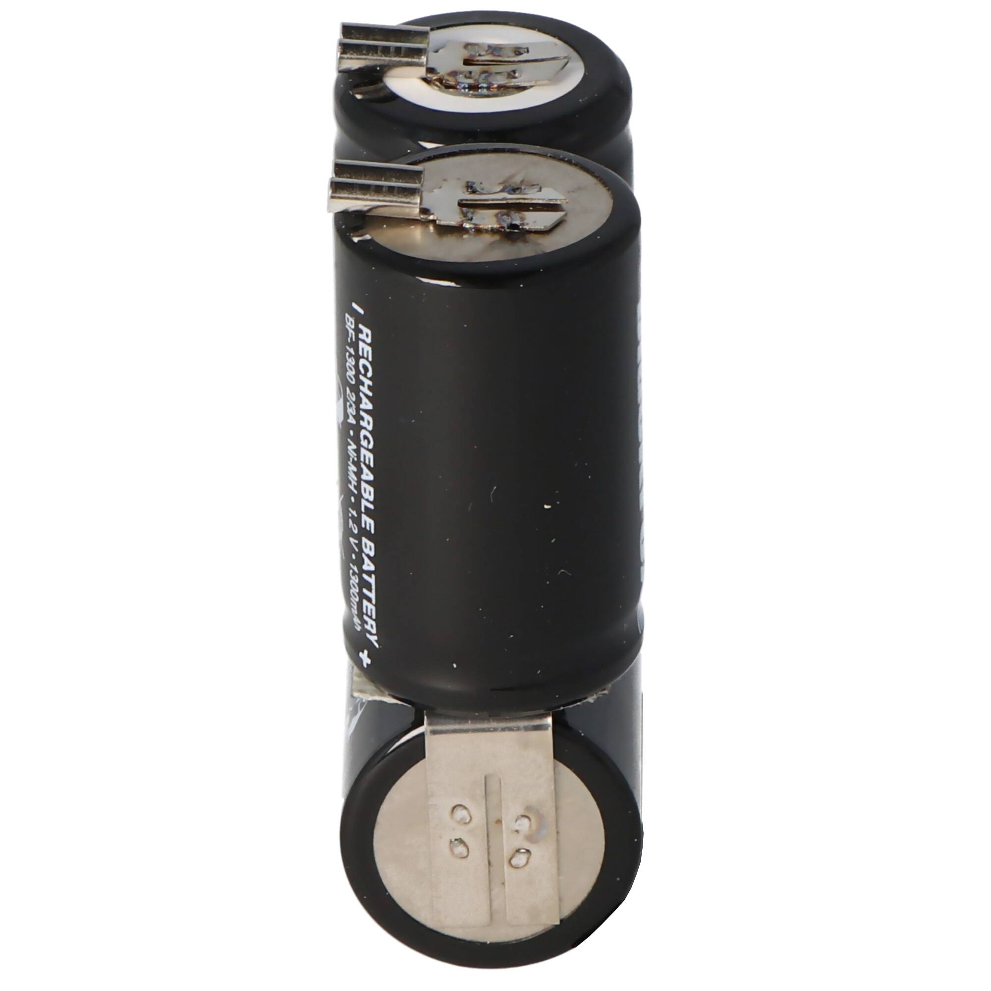 Wella Expert HS50 Akku NiMH als Nachbau Akku von AccuCell mit 1100mAh und 3,6 Volt