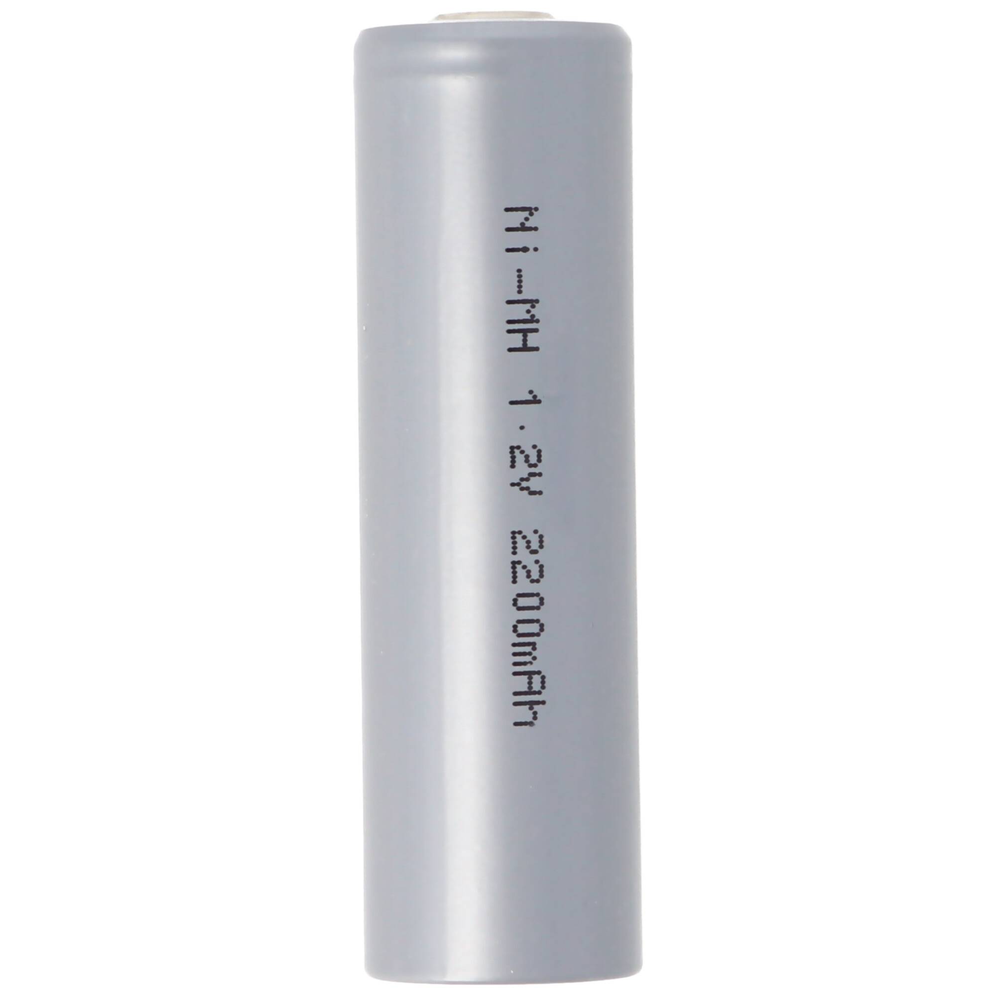 AccuCell HHR2200 Mignon AA Zelle NiMH Akku Flat Top mit 2200mAh, 50x14,5mm
