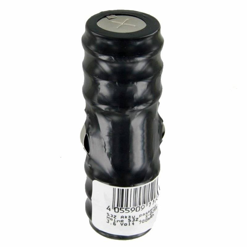 Akku passend für Heine S3Z, X-0299314 3,6 Volt 700mAh