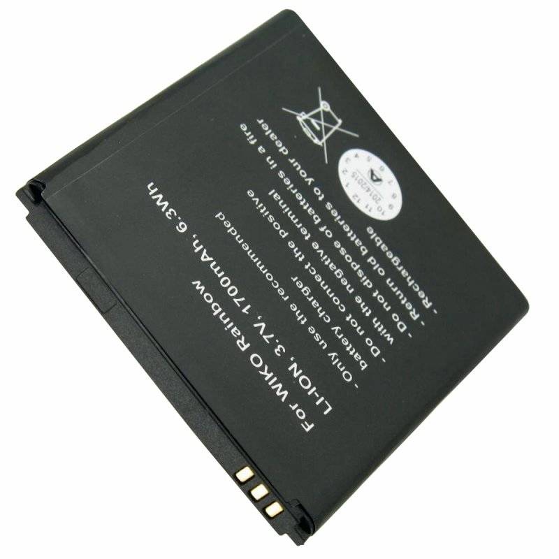 Wiko Rainbow Akku Li-Ion Ersatz-Akku für den Wiko Rainbow Akku