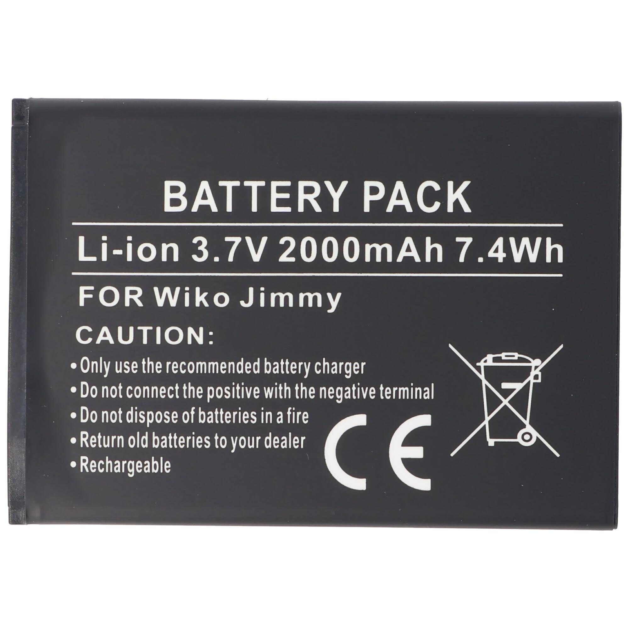 Akku passend für den Handy Akku Wiko Jimmy Akku S4300AE, S104-P26000-000