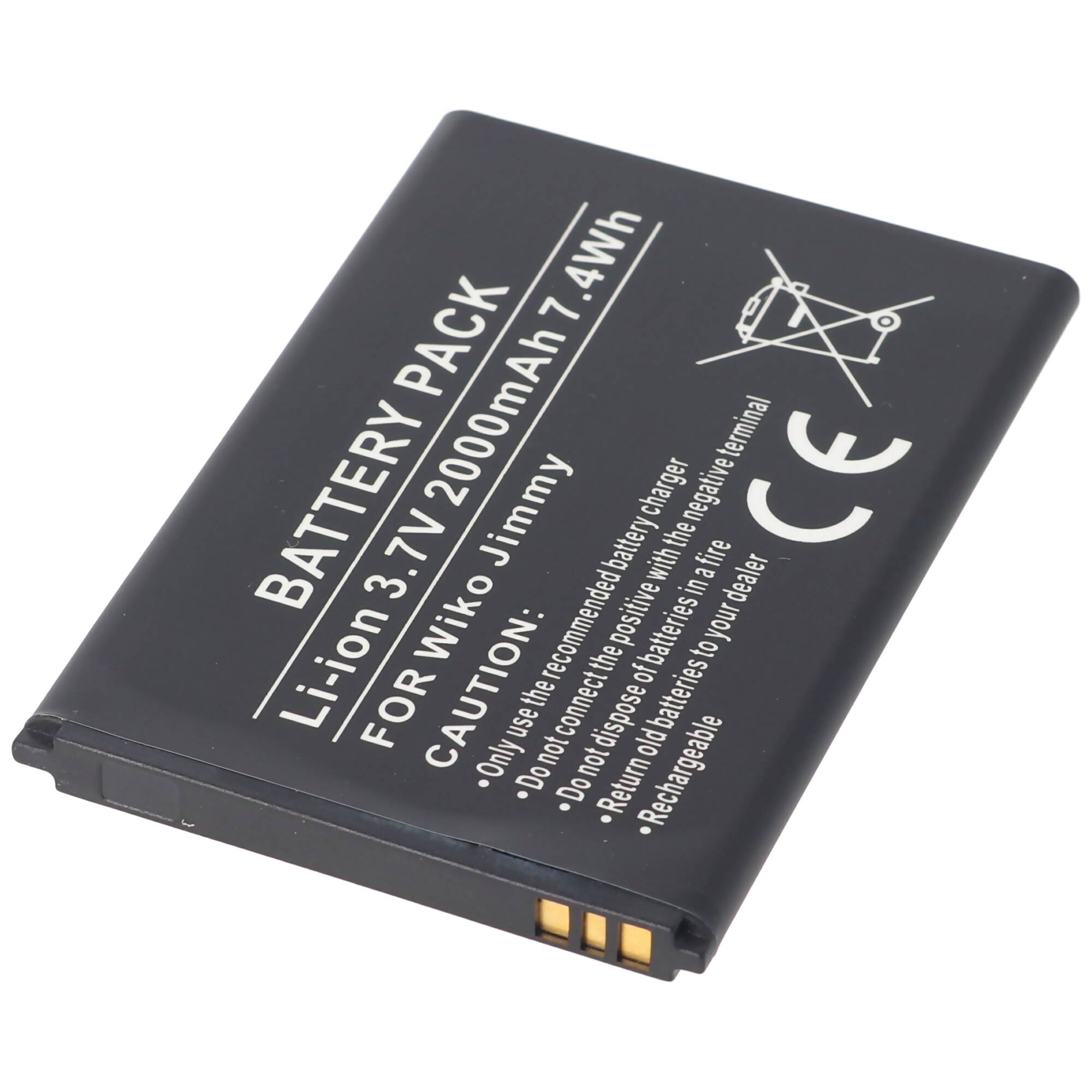 Akku passend für den Handy Akku Wiko Jimmy Akku S4300AE, S104-P26000-000