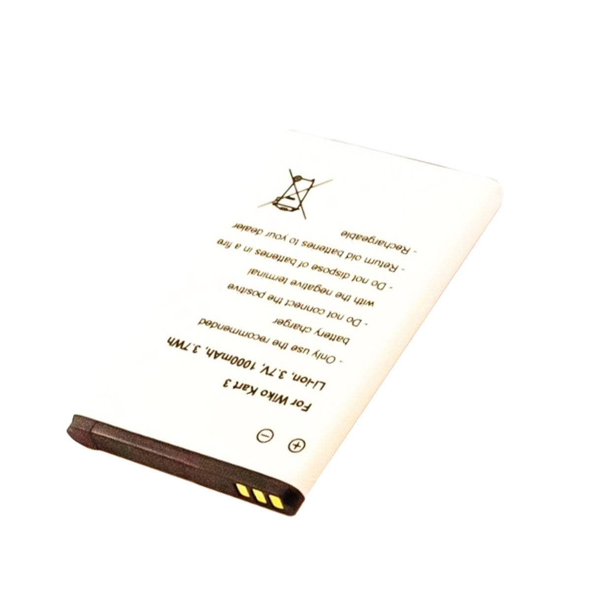 AccuCell Akku passend für den Handy Akku Wiko Kart 3 Akku P104-697000-021