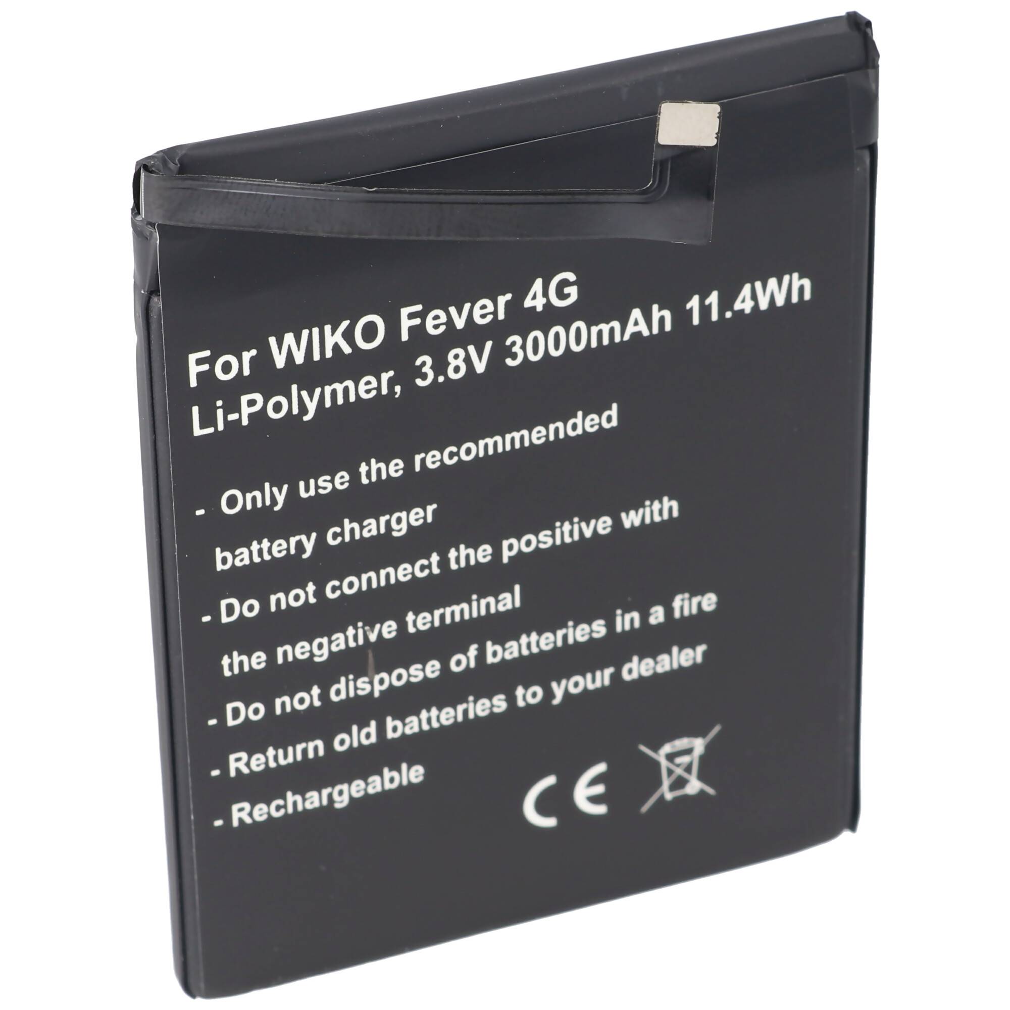 Akku passend für den Wiko Fever, FEVER 4G Akku TLP15J15