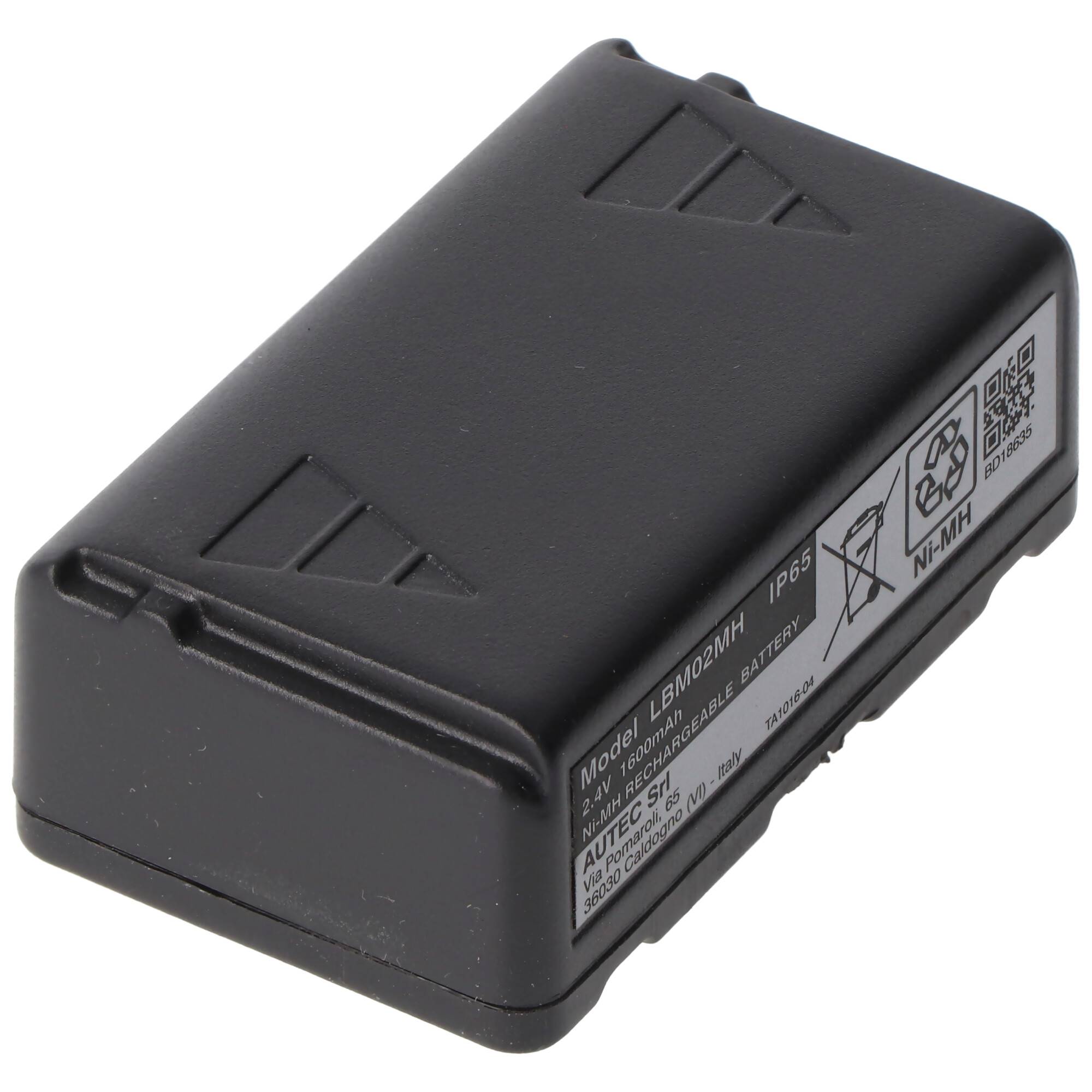 Autec LBM02MH Kranakku NiMH Akku mit 1600mAh und 2,4 Volt