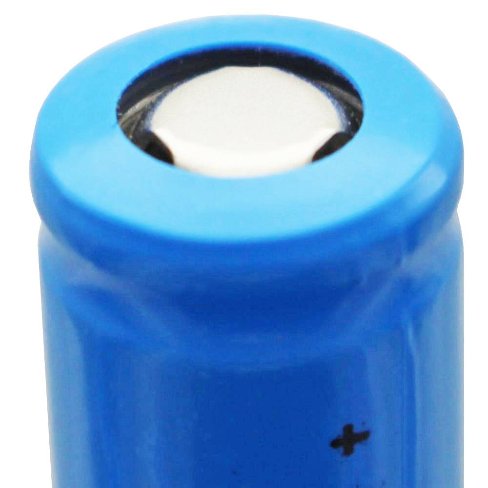 3,2 Volt Solar Akku Lithium IFR 14500 AA 600mAh LiFePo4 Akku Flat Top ungeschützt Masse 14,2 x 50,2mm