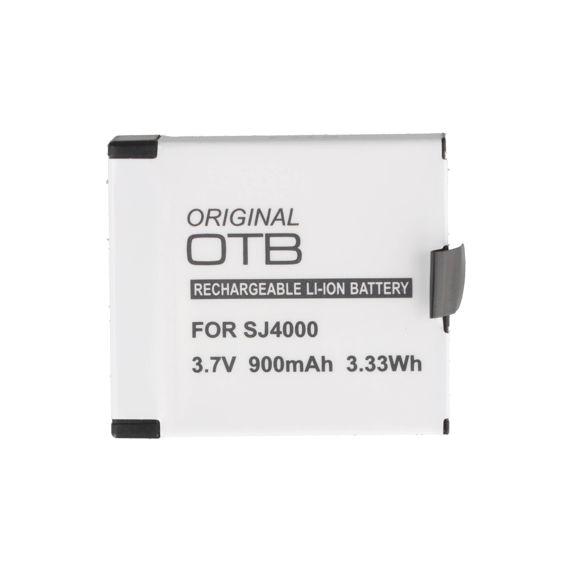Weiße aufladbare Lithium-Ionen-Batterie mit der Bezeichnung „ORIGINAL OTB
