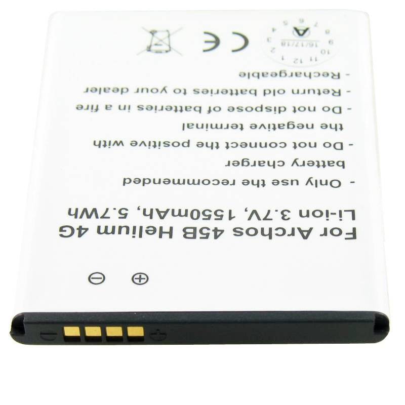 Akku passend für den Archos 45 Helium, 45G Helium 4G Akku AC300CA