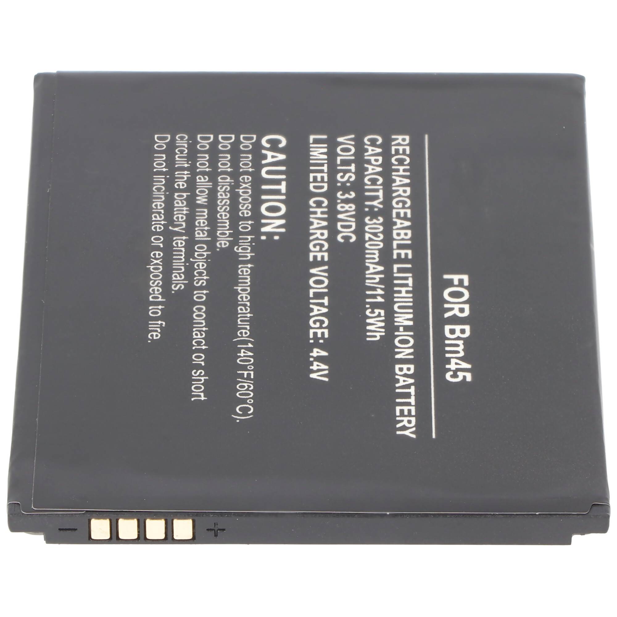 Akku passend für Xiaomi Redmi Note 2 Akku BM45, 82x69x4,5mm