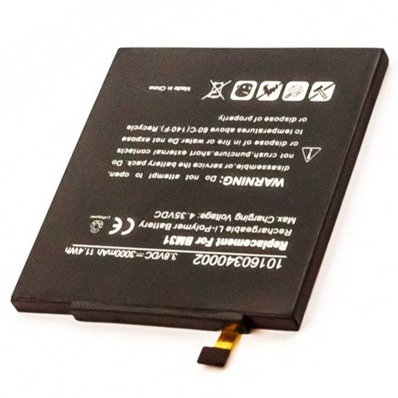 Akku passend für Xiaomi 3, M3, Mi3 Akku BM31