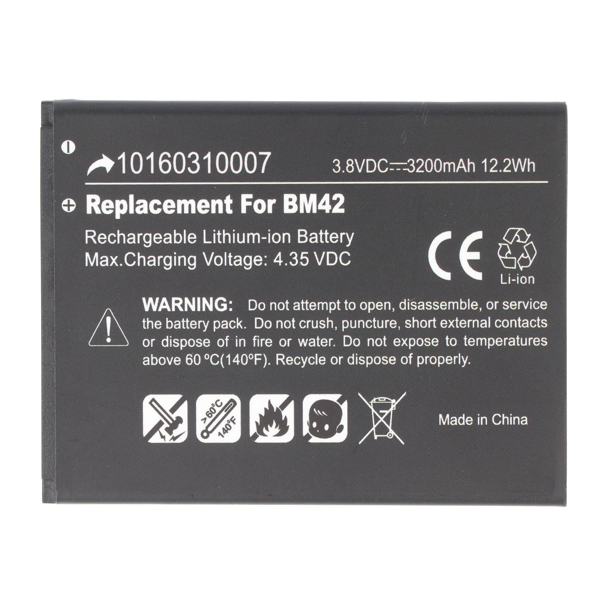 Akku passend für Xiaomi Redmi Note Akku BM42