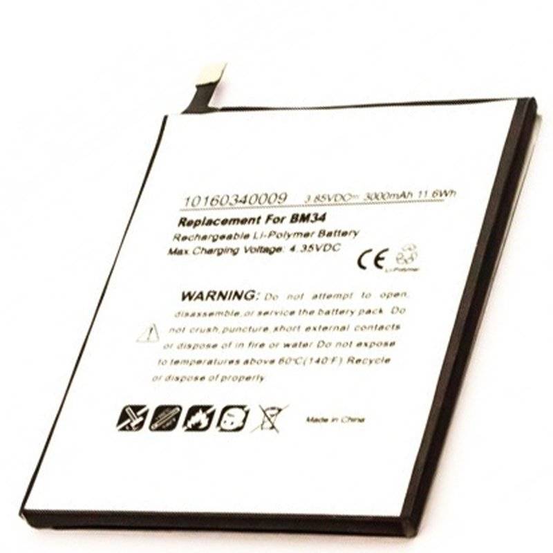 Akku passend für Xiaomi Mi Note Pro Akku BM34