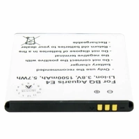Akku passend für BQ Aquaris E4 B46, BQ 1700 Li-Polymer 3,8 Volt 1700mAh Akku passend für BQ Aquaris E4 B46, BQ 1700 Li-Polymer 3,8 Volt 1700mAh