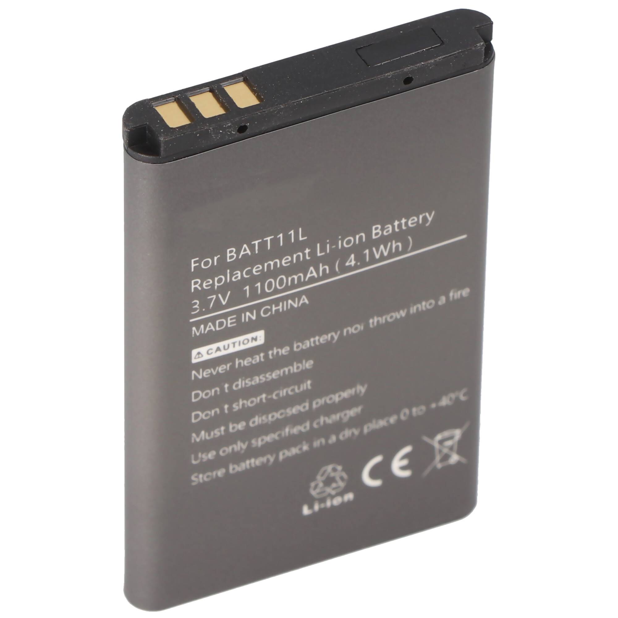 Midland Typ BATT11L Akku von AccuCell für XTC300, XTC350