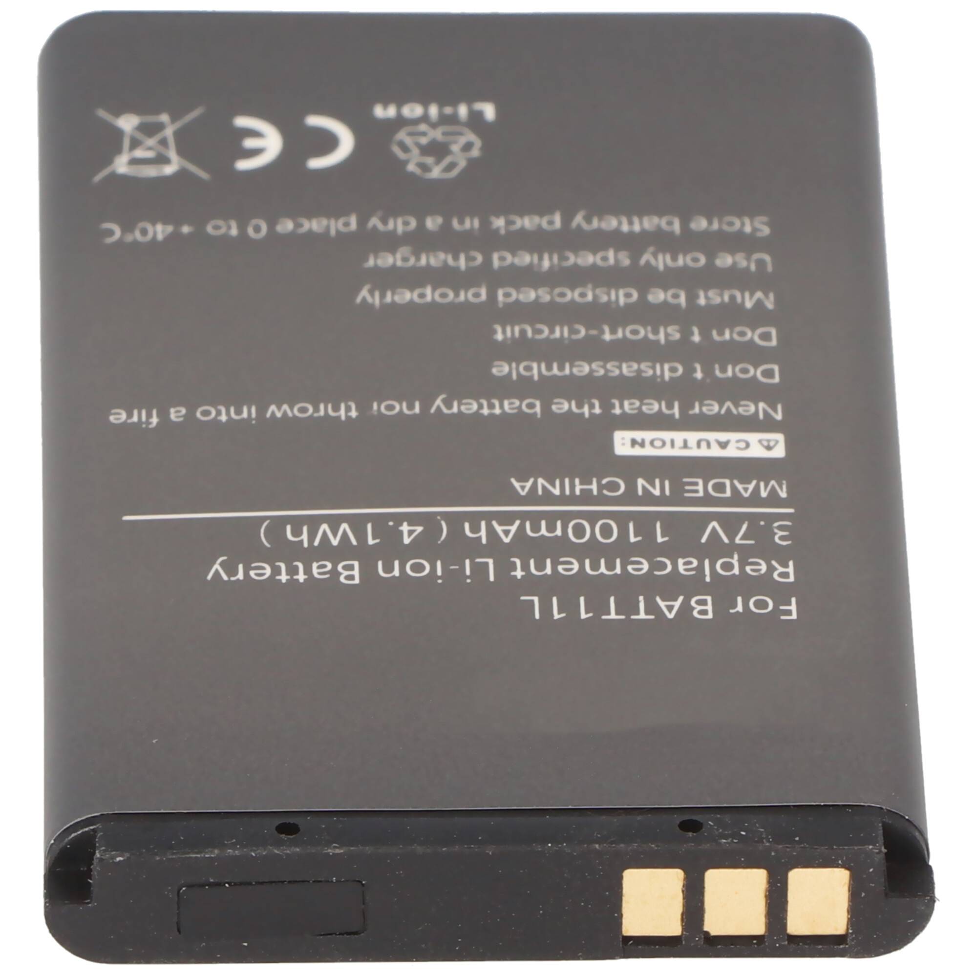 Midland Typ BATT11L Akku von AccuCell für XTC300, XTC350