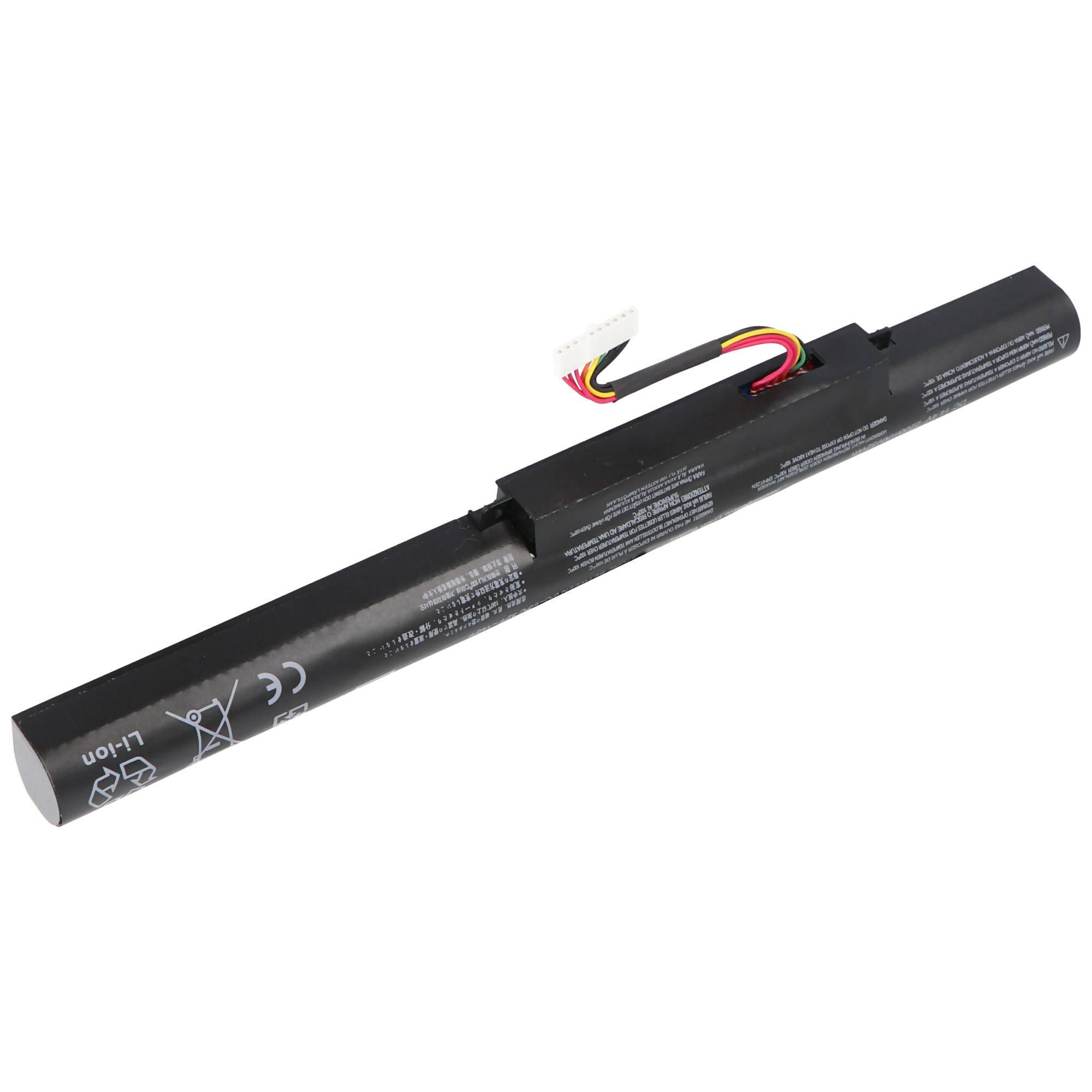 AccuCell Akku passend für den IdeaPad Z500 Akku L12L4K01, 14,4V mit 2200mAh