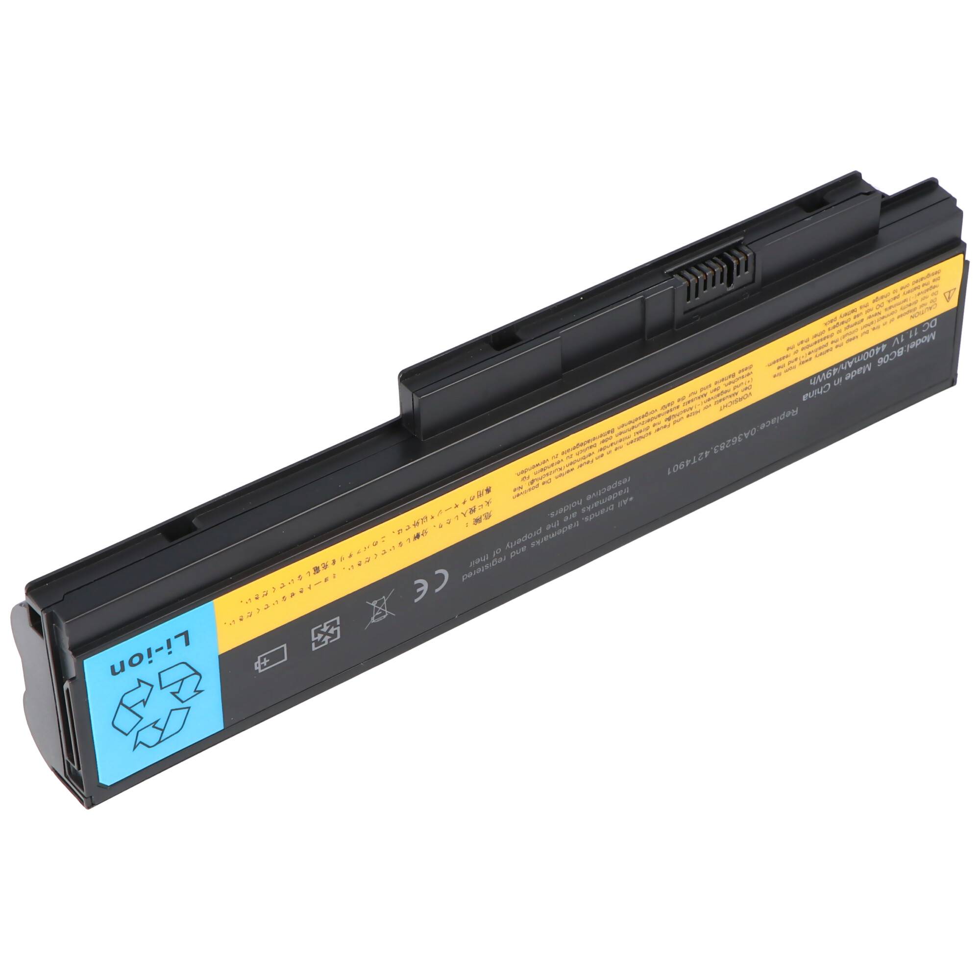 Akku passend für den LENOVO ThinkPad X220 Akku, ThinkPad X220i, ThinkPad X220s, 42T4868