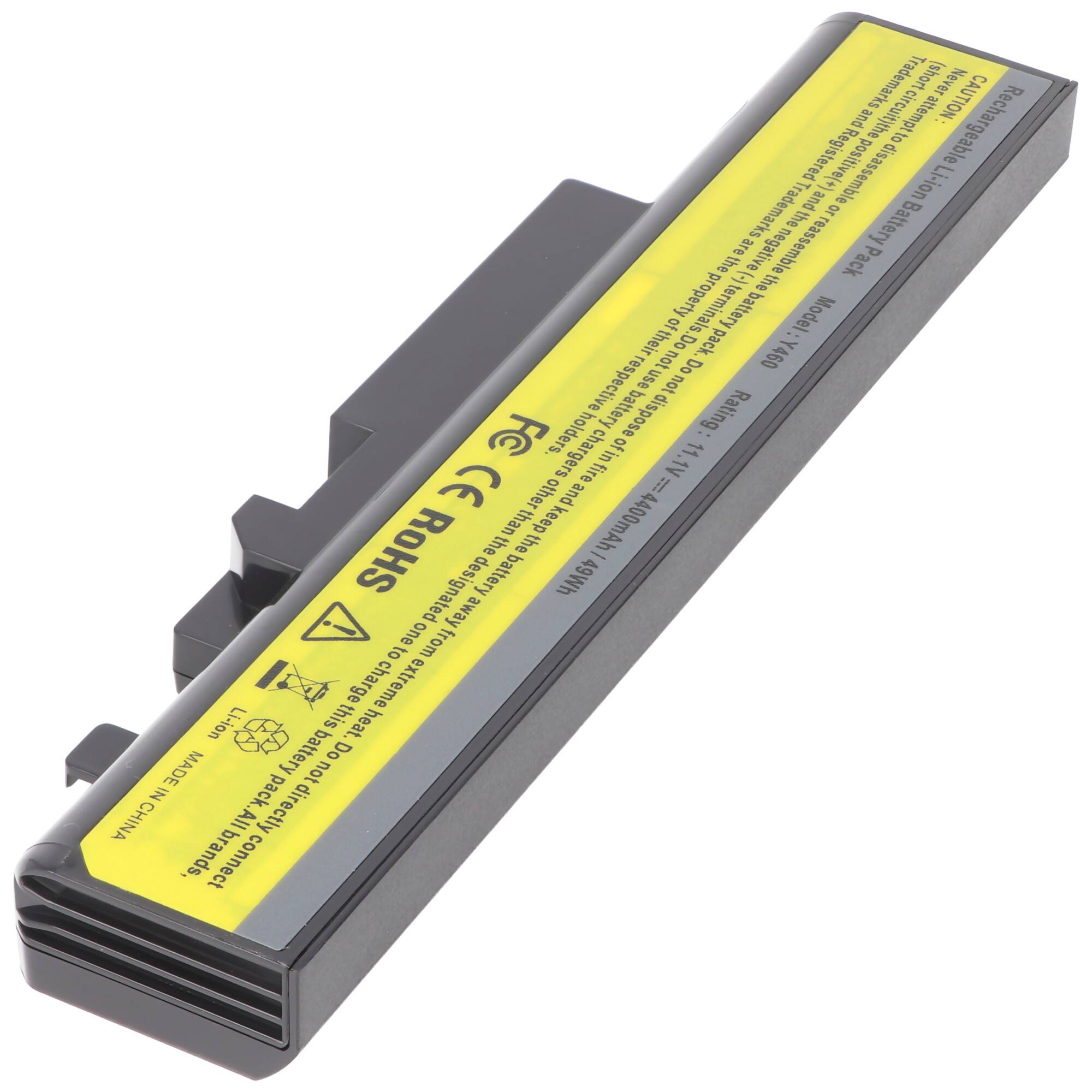 Akku passend fuer Lenovo IdeaPad Y460, Y560 11,1 Volt 4400mAh
