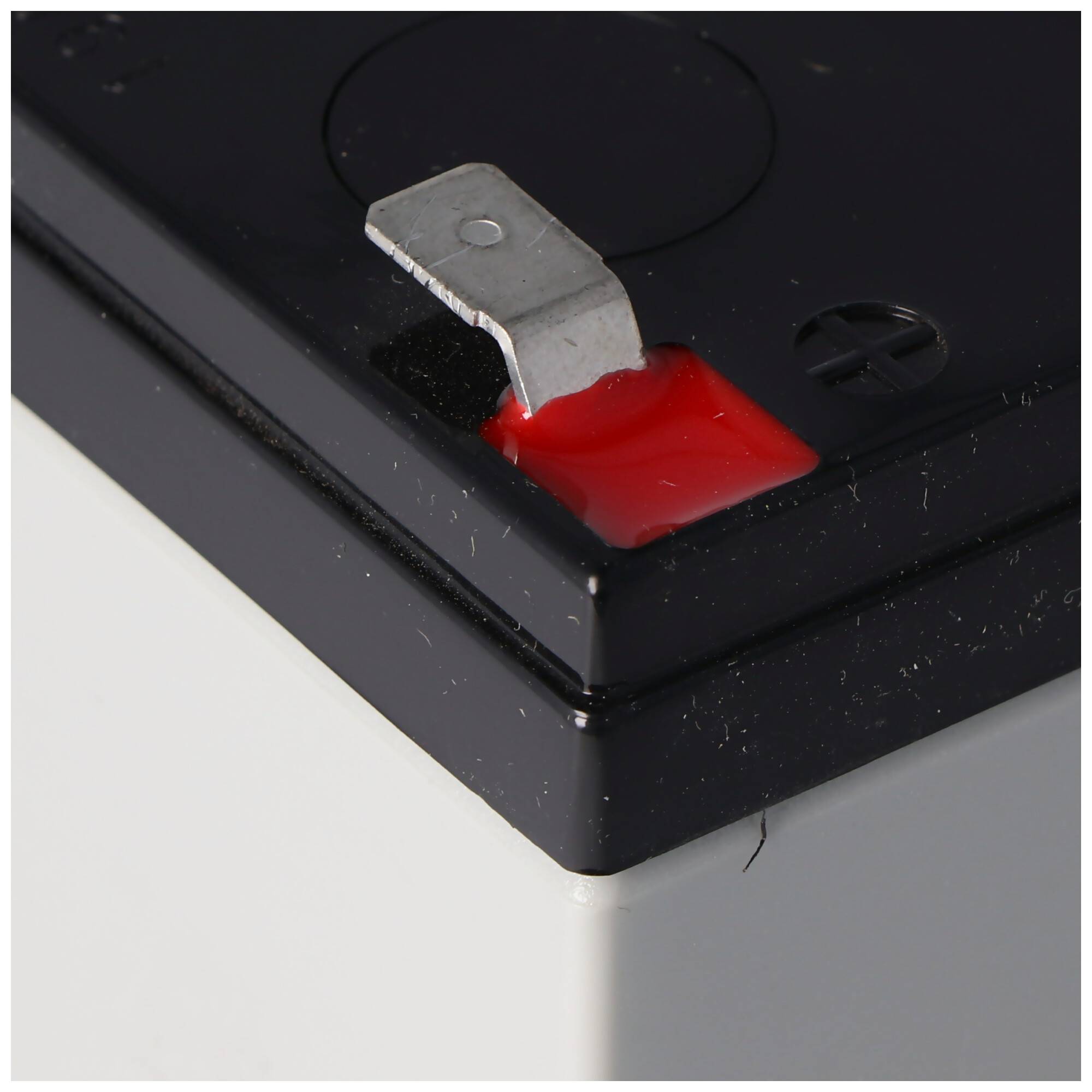 Yuasa Blei-Akku REC10-12 mit 12 Volt und 10Ah, 6,3mm Faston Steckkontakte