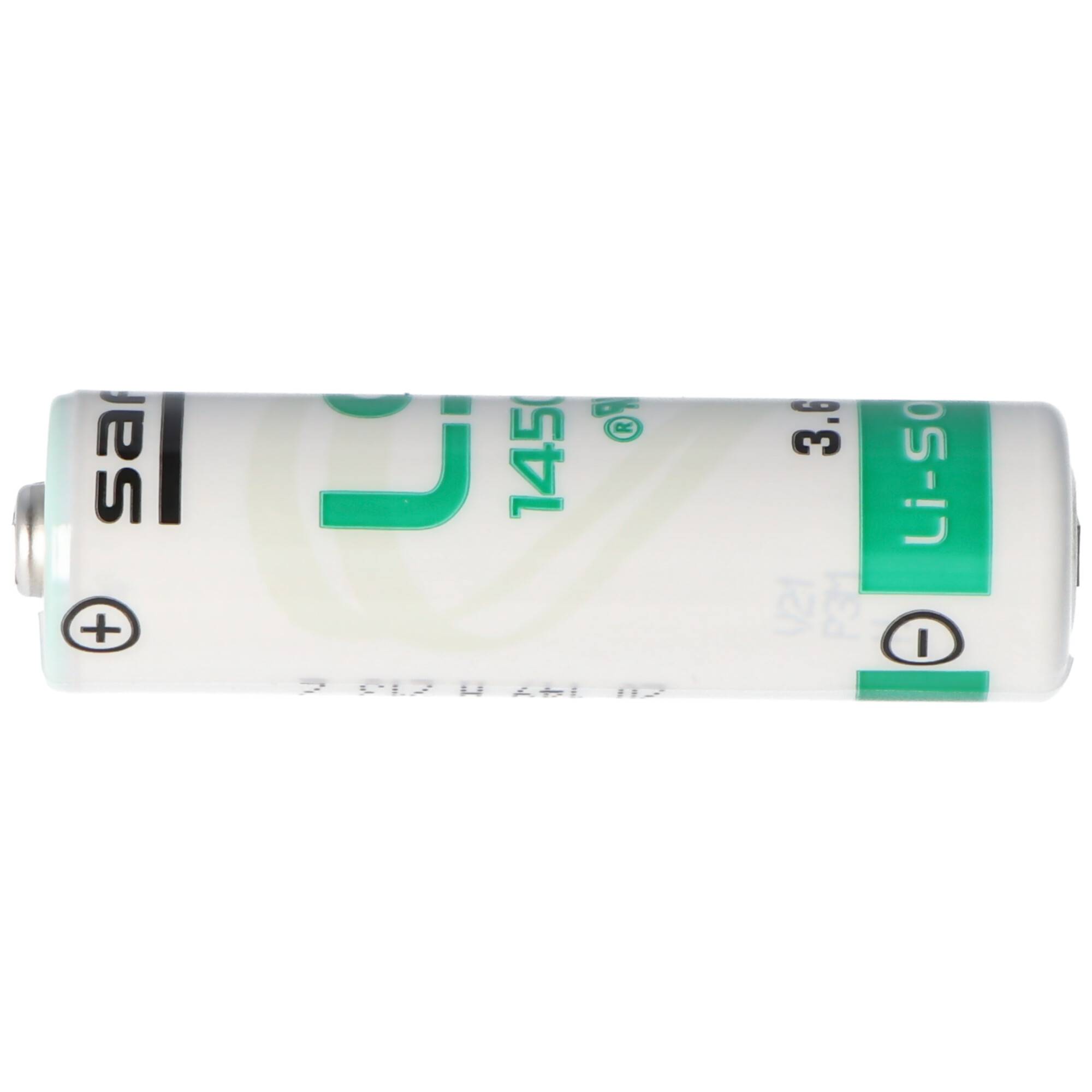 SAFT LS14500CNR Lithium Batterie mit U-Form Lötfahnen