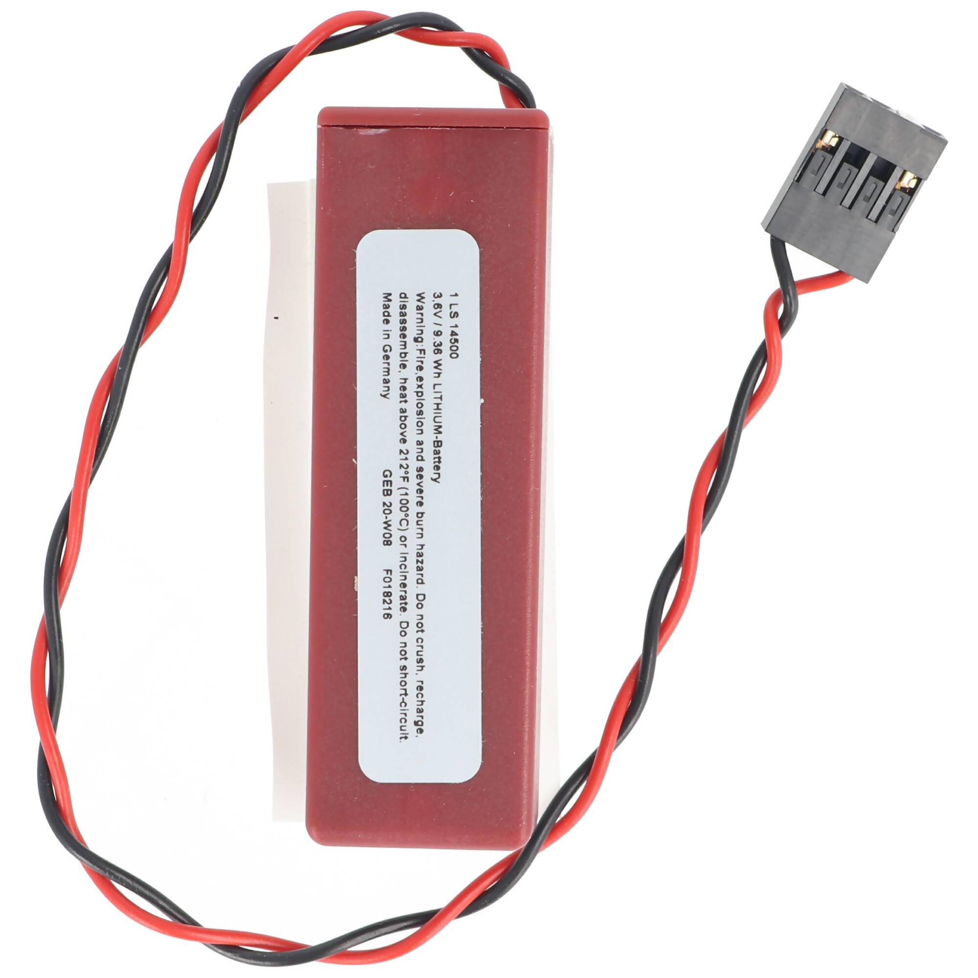 Saft Lithoguard 1LS14500 Lithium-Thionyl-Chloride Batterie Tadiran TL-5242/W