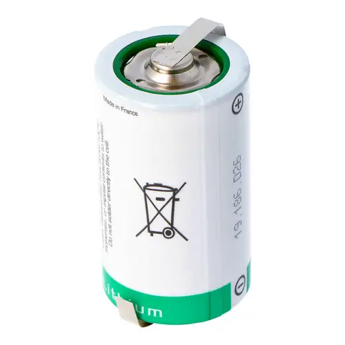 SAFT LSH 20 Lithium Batterie 3.6V Primary LSH20 mit Z-Lötfahnen SAFT LSH 20 Lithium Batterie 3.6V Primary LSH20 mit Z-Lötfahnen