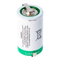 SAFT LSH 20 Lithium Batterie 3.6V Primary LSH20 mit Z-Lötfahnen SAFT LSH 20 Lithium Batterie 3.6V Primary LSH20 mit Z-Lötfahnen