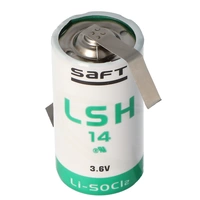 SAFT LSH14CNR Lithium Batterie 3.6V 5500mAh mit Lötfahnen in Z-Form SAFT LSH14CNR Lithium Batterie 3.6V 5500mAh mit Lötfahnen in Z-Form