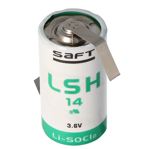 SAFT LSH14CNR Lithium Batterie 3.6V 5500mAh mit Lötfahnen in Z-Form SAFT LSH14CNR Lithium Batterie 3.6V 5500mAh mit Lötfahnen in Z-Form