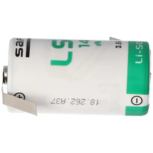 SAFT LSH14CNR Lithium Batterie 3.6V 5500mAh mit Lötfahnen in Z-Form SAFT LSH14CNR Lithium Batterie 3.6V 5500mAh mit Lötfahnen in Z-Form