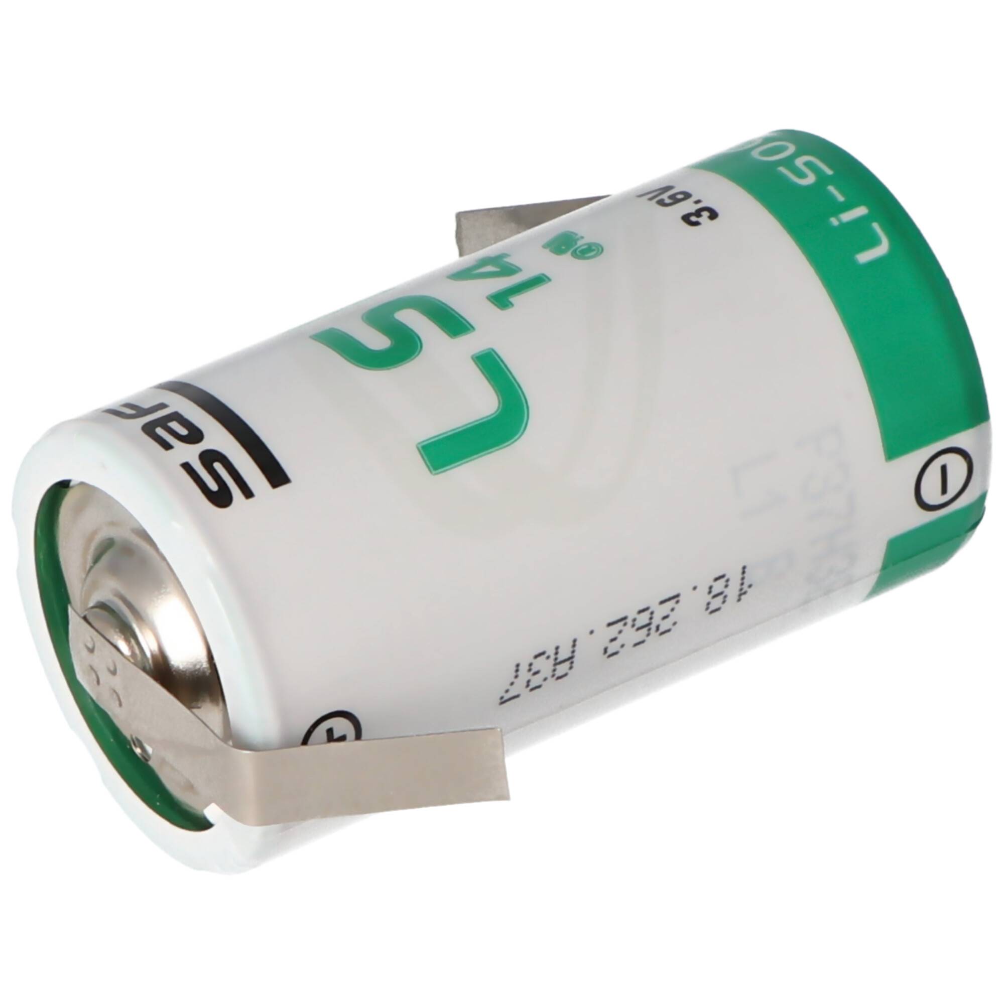 SAFT LSH14CNR Lithium Batterie 3.6V 5500mAh mit Lötfahnen in Z-Form