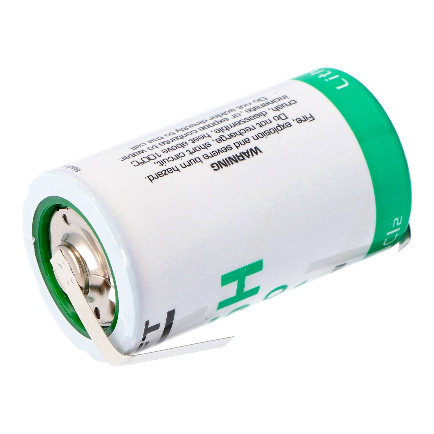 SAFT LSH 20 Lithium Batterie 3.6V Primary LSH20 mit U-Lötfahnen