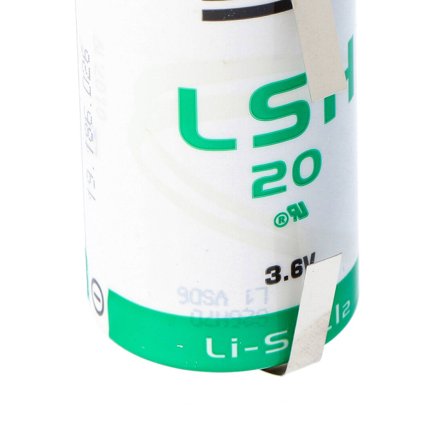 SAFT LSH 20 Lithium Batterie 3.6V Primary LSH20 mit U-Lötfahnen