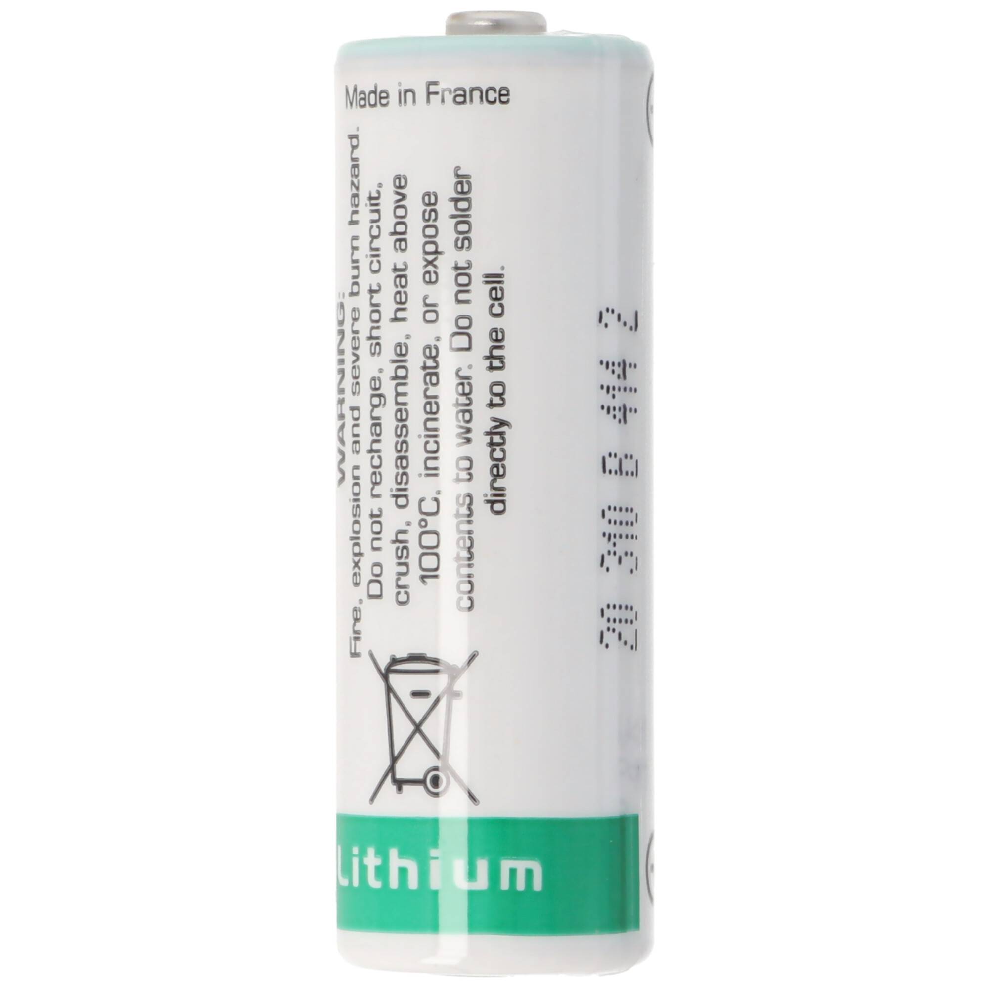 SAFT LS17500 Lithium Batterie , Size A, ohne Lötfahne