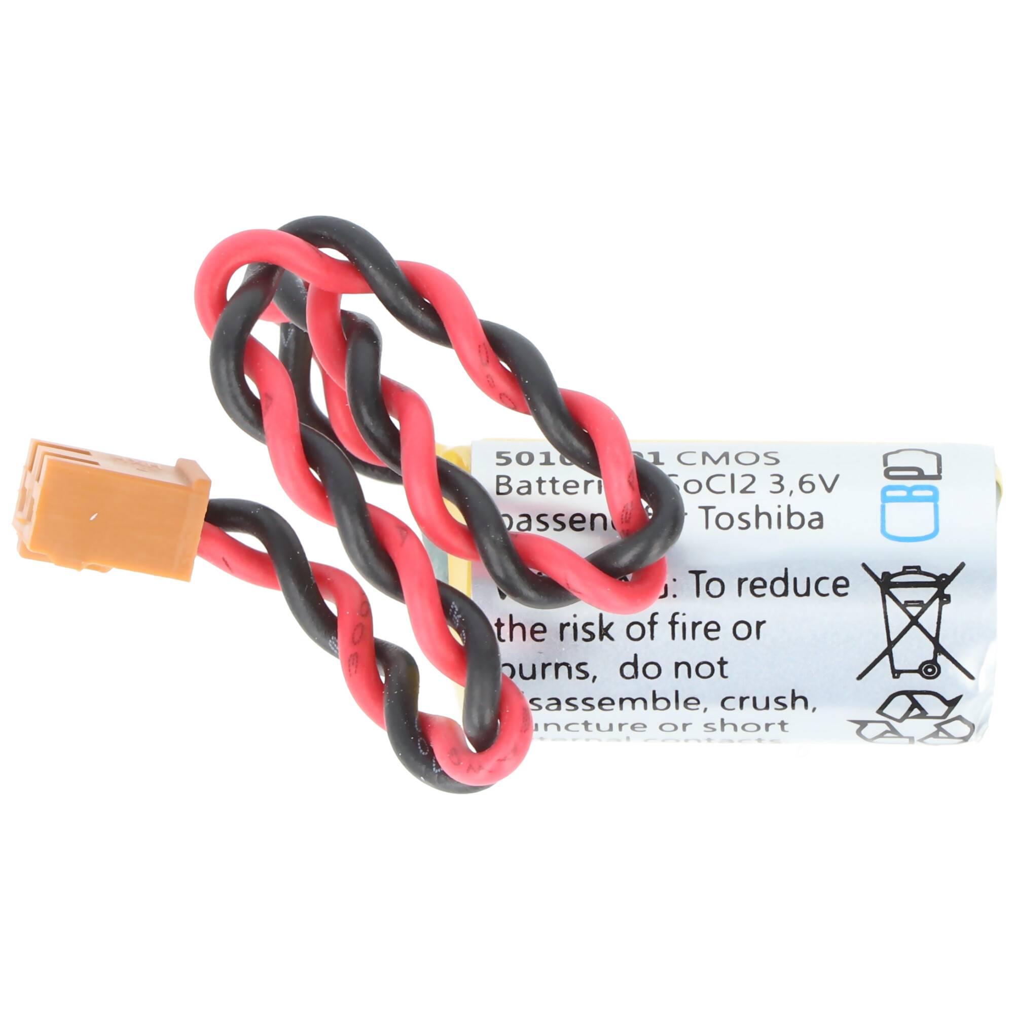 Lithium Batterie passend für C52005, ER3V-C, ER3V/3.6V, FBT030A, NP8P-BT