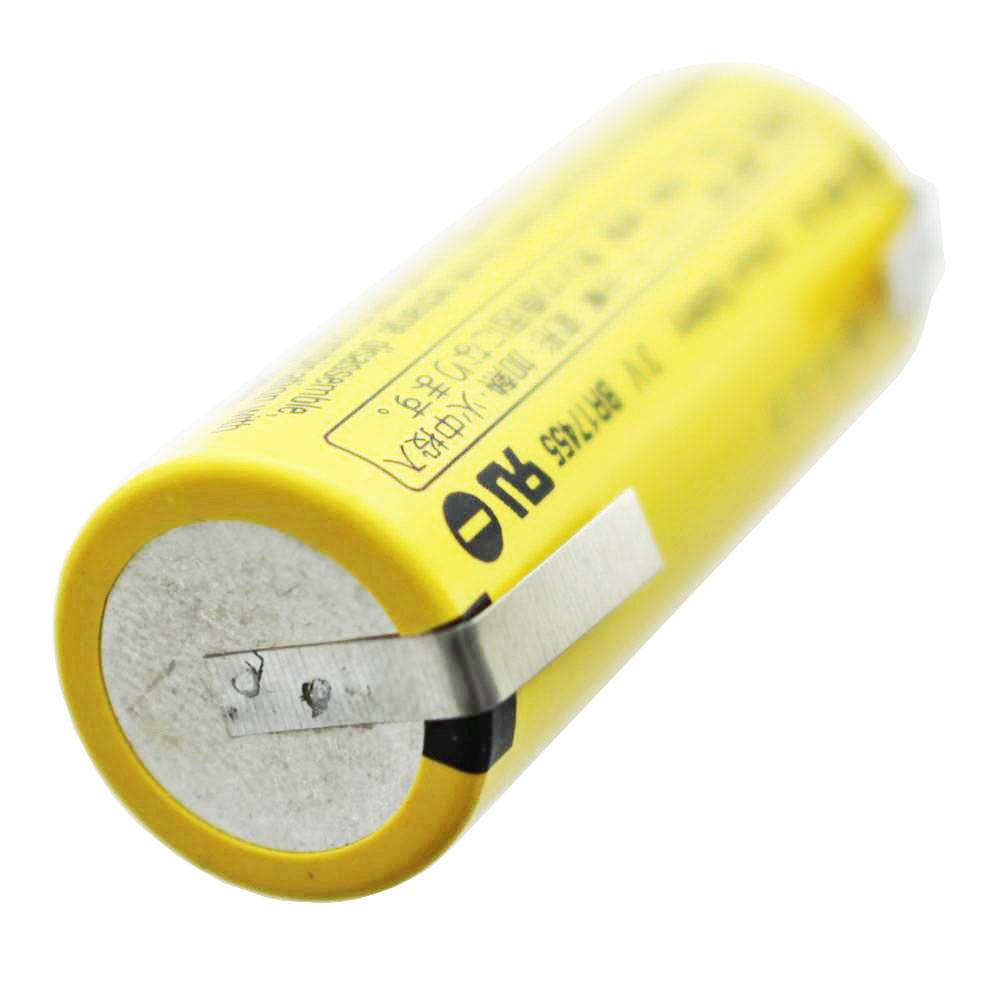 BR-A Panasonic Lithium Batterie mit Lötfahne in U-Form 3,0 Volt max. 1800mAh