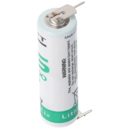 SAFT LS14500CNA Lithium Batterie mit 3er Print Kontakten SAFT LS14500CNA Lithium Batterie mit 3er Print Kontakten