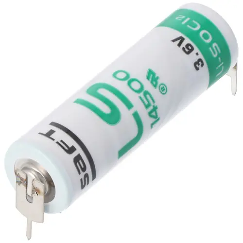 SAFT LS14500CNA Lithium Batterie mit 3er Print Kontakten SAFT LS14500CNA Lithium Batterie mit 3er Print Kontakten