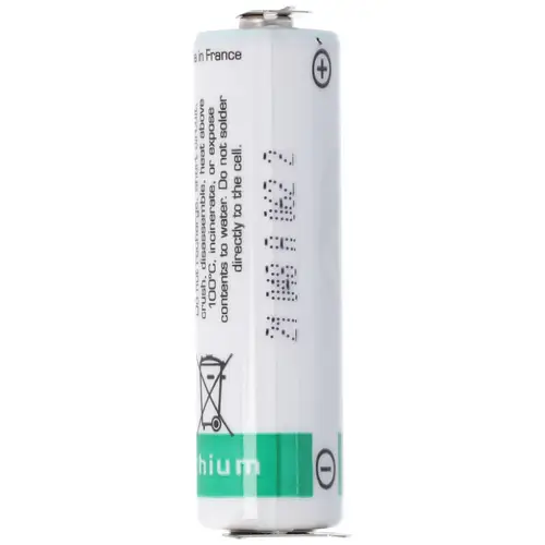 SAFT LS14500CNA Lithium Batterie mit 3er Print Kontakten SAFT LS14500CNA Lithium Batterie mit 3er Print Kontakten