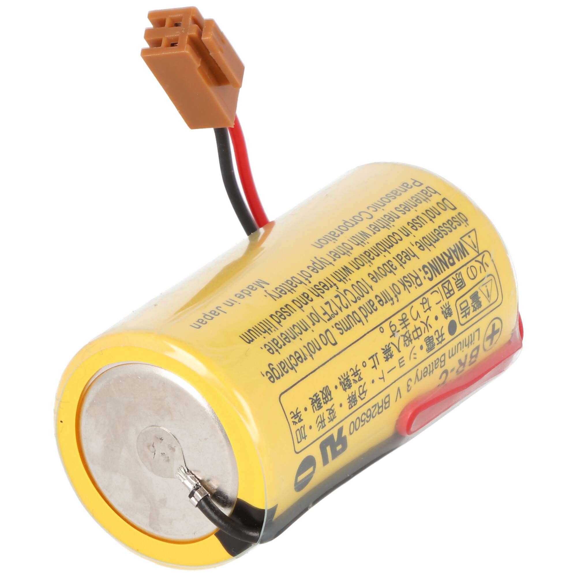 BR-CCF1TH CNC Backup Batterie Lithium BR-C mit Kabel und Stecker, GE FANUC CNC 16i, 18