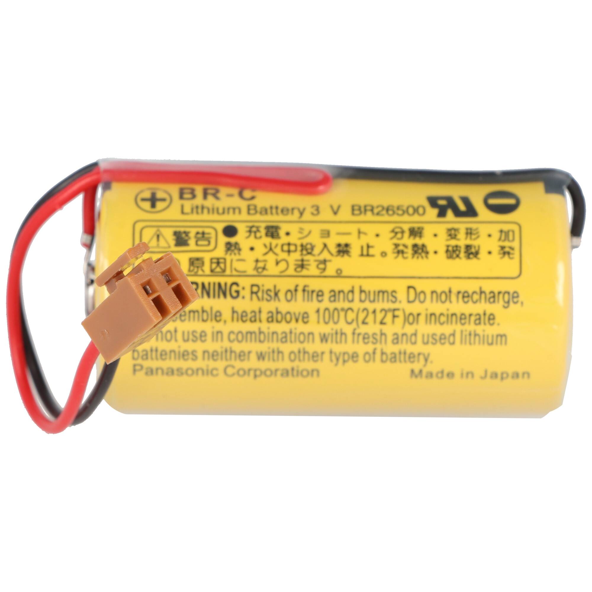 BR-CCF1TH CNC Backup Batterie Lithium BR-C mit Kabel und Stecker, GE FANUC CNC 16i, 18