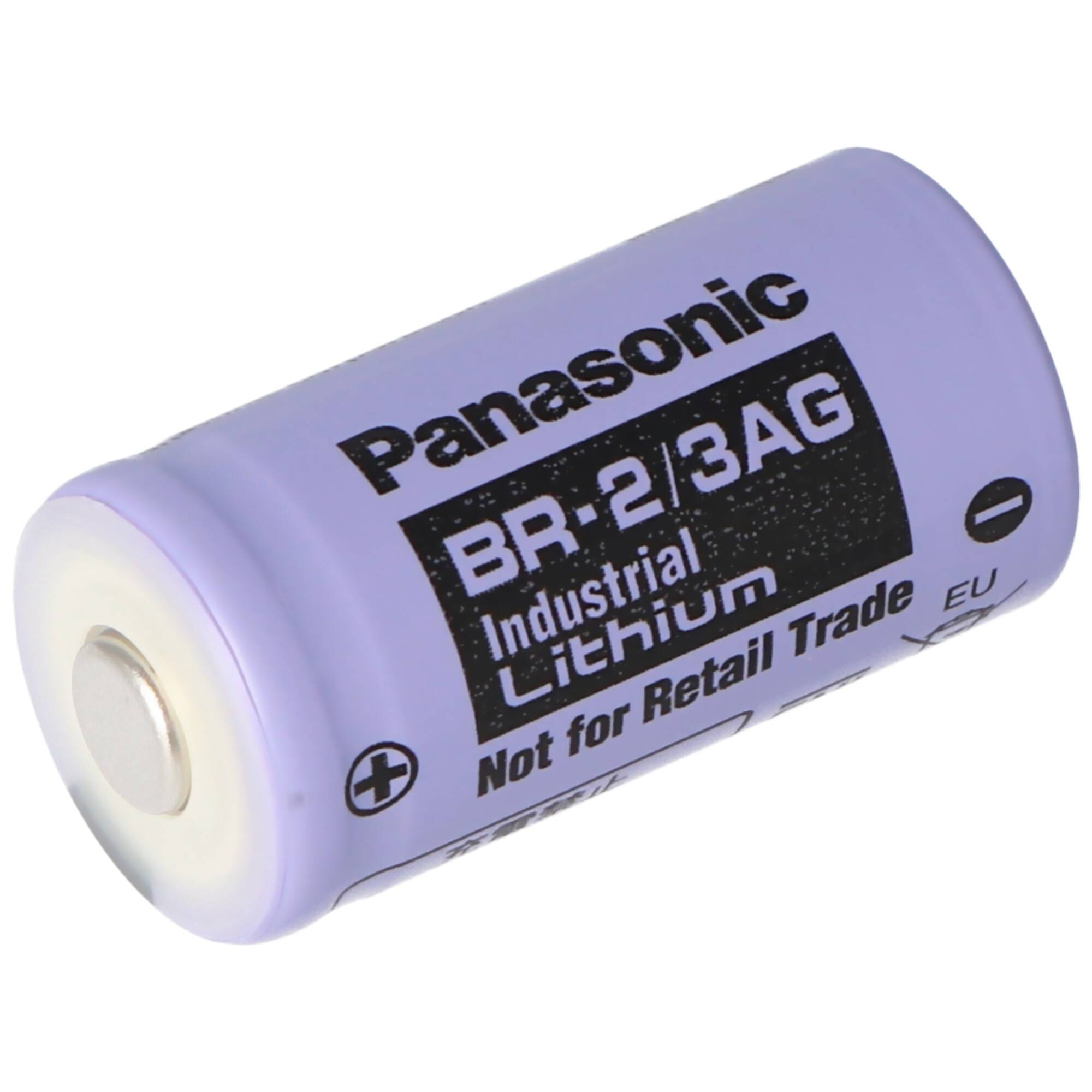 Panasonic Lithium 3V Batterie BR 2/3AGN 2/3 A Hochtemperaturzelle