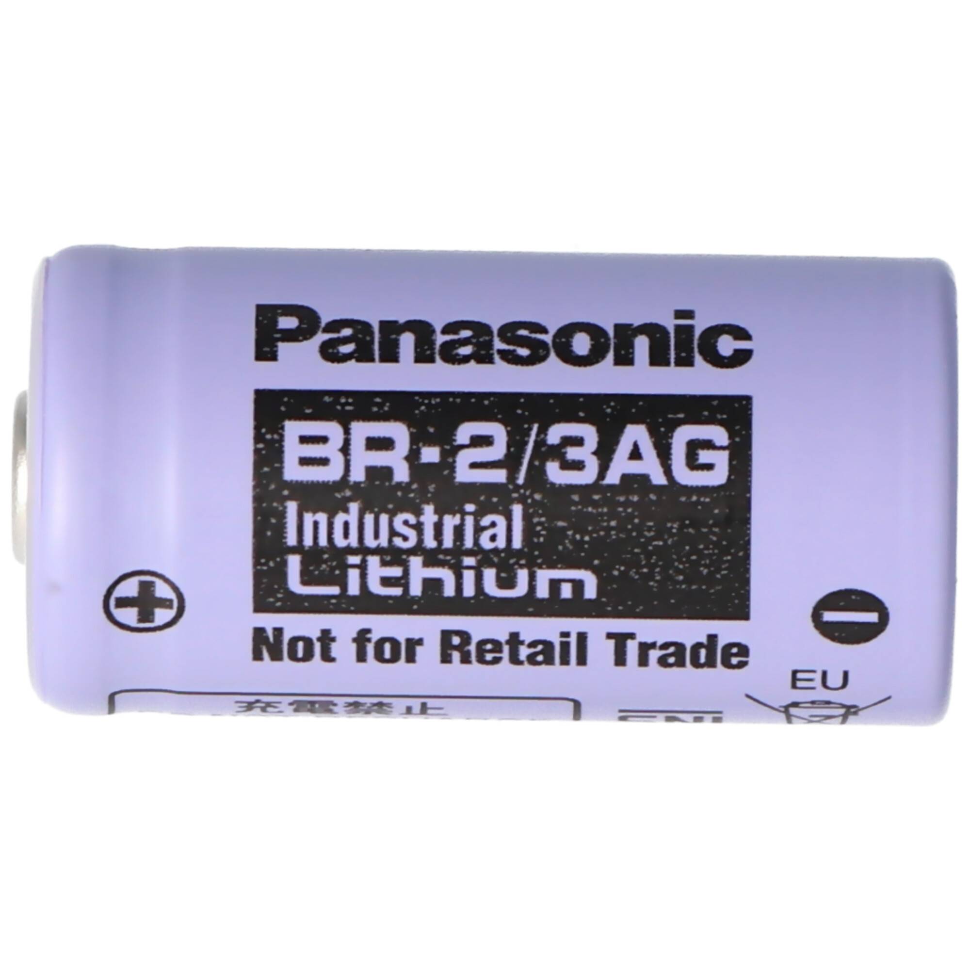 Panasonic Lithium 3V Batterie BR 2/3AGN 2/3 A Hochtemperaturzelle