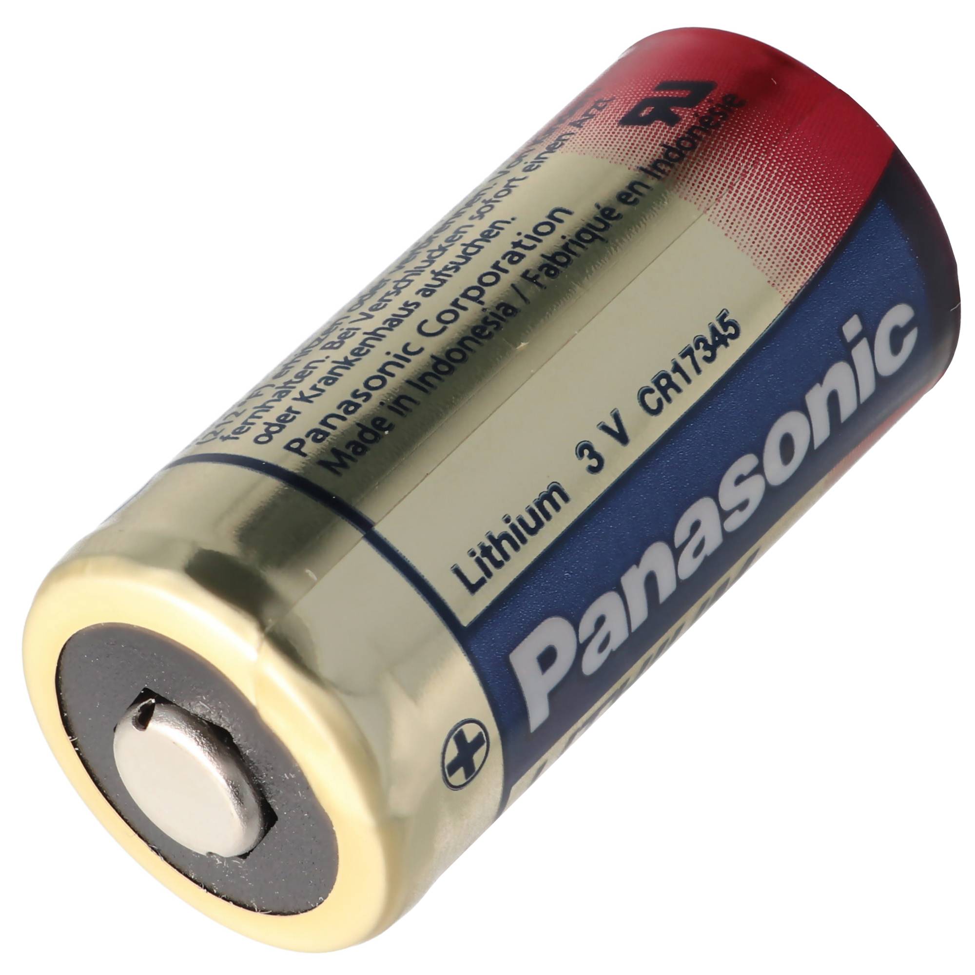 18 Stück CR123A Panasonic Batterie Photo Lithium CR123 A z.b. für Überwachungskamera Arlo
