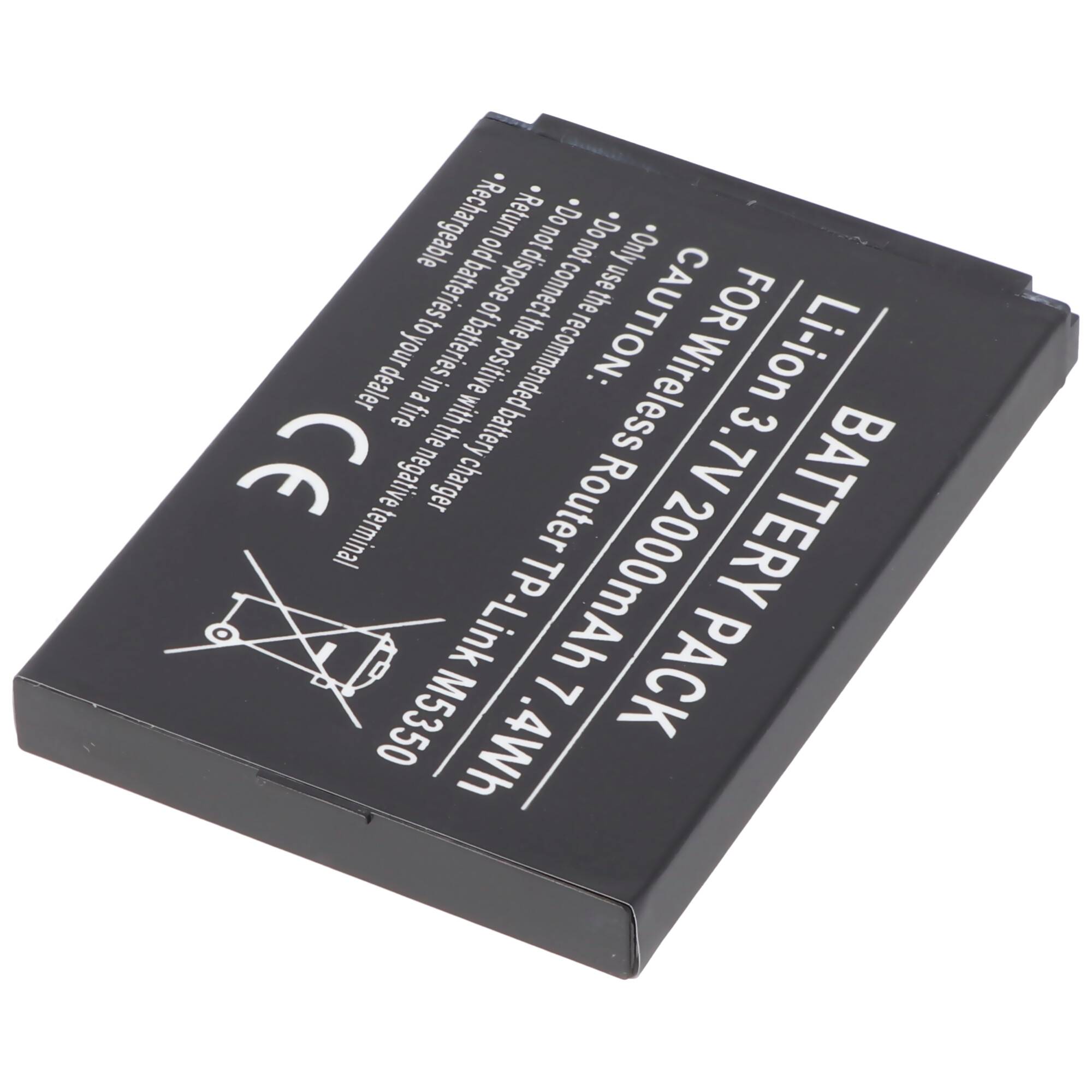 Akku passend für Wireless Router TP-Link M5350 Li-Ion Akku 3,7V 2000mAh