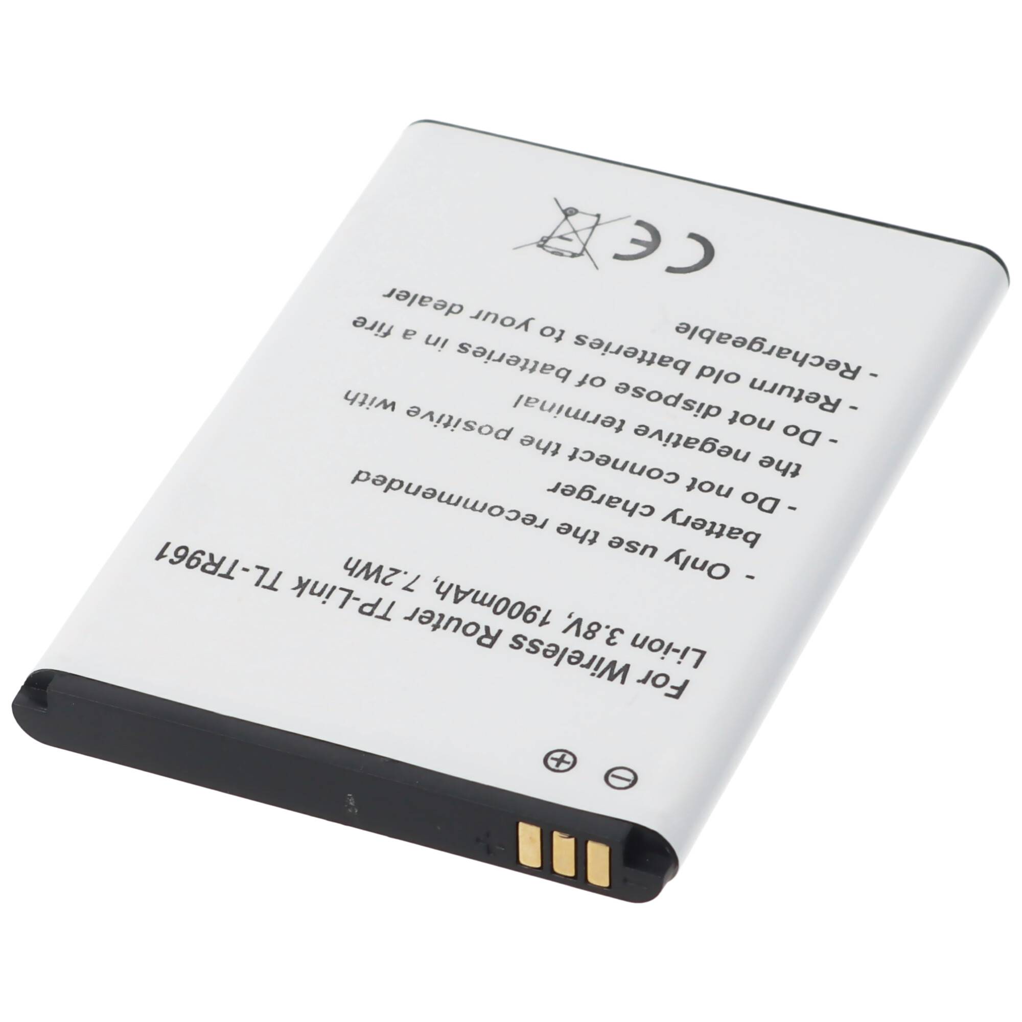 Akku passend für Wireless Router TP-Link TL-TR961 Akku TBL-55A2550