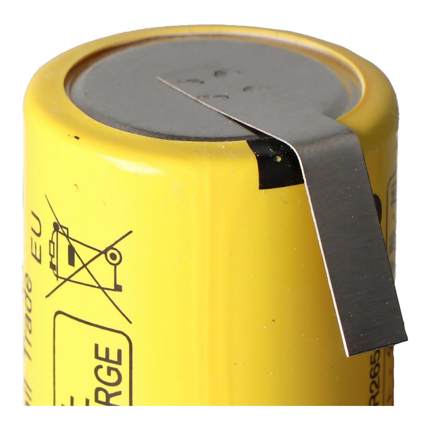 BR-C Panasonic Lithium Batterie Baby mit Lötfahnen in U-Form zum anlöten, BR26500